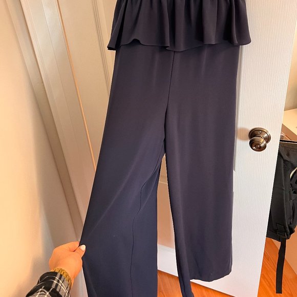 BCBGMaxAzria Navy Jumpsuit - Picture 5 of 6